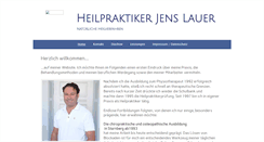 Desktop Screenshot of heilpraktiker-lauer-neuhofen.de